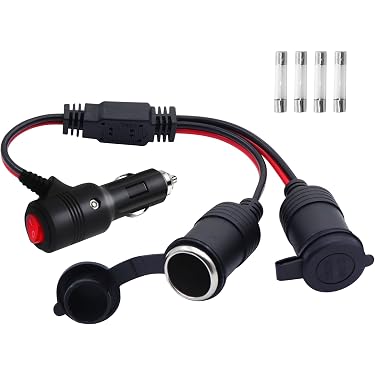 2 Tappi Copri-Presa Accendisigari 12V Per Auto – Antipolvere E Protezione Per Cruscotto, Compatibili Chevy Silverado/GMC Sierra