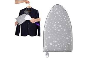 WeddHuis 1pcs Guante para Planchado de Ropa, Guante para Planchado, Tabla de Planchado, Resistente al Calor, Resistente al Agua, Resistente al Vapor, Mini Tabla de Planchado (Forma de Punta)