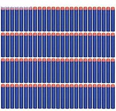 StillCool 100pcs 7._.2cm Refill Foam Bullet Darts for Nerf N-strike Elite Series Blasters Kid Toy Gun(blue)