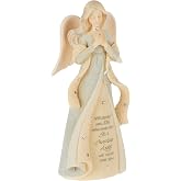 Enesco Foundations Koruyucu Melek Fig&uuml;r&uuml;, 10,72 cm, &Ccedil;ok Renkli