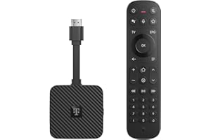 MagentaTV Stick 2. Gen. | Fernsehen & Streaming über WLAN I MagentaTV mit 160 HD-Sendern, 4K UHD, HDR, live & zeitversetzt | Streaming-Dienste (Netflix, Disney+, RTL+, DAZN, Wow) & Google Play Store
