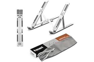 K-MART Support réglable Extra Solide pour Ordinateur Portable - Support pour Ordinateur Portable - Support de Ventilation pour Ordinateur Portable - Compatible avec MacBook Air, Pro, Dell de 10 à