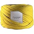 Crochela Cotton Polyester T-Shirt Yarn for Crochet/Knitting (Weight : 250 Grams | Length : 50 Meters | Colour : Mustard)