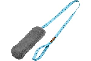 Tug-E-Nuff Chupasangre de imitación de Piel de Conejo Azul