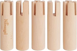 Niteangel uppsättning bokstyltor för att höja och säkert placera Multi-Chamber-seriens labyrintshus eller hamsterhjulsplattform (set med 5 styltor (11 cm H))