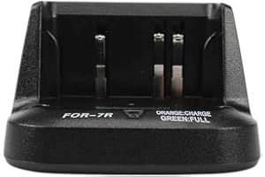 rongweiwang Walkie-Talkie citofono un'unica Base caricabatteria per YAESU Caricabatteria Vertex VX-5R VX-5RS VX-5 VX-6 FM-80L VX-6R / E-7R VX-7RB Radio