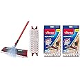Vileda 1-2 Flat Spray Mop with Extra Microfibre Refill