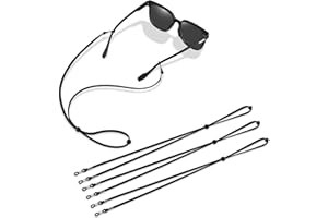 Wanme Cordon Lunettes, 3 Pièces Cordon Lunettes Femme, Lunettes Chaîne Lanière, Attache Lunette, Cordons à Lunettes, pour Femmes Hommes