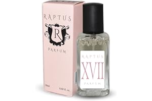 RAPTUS XVII Parfum 20 ml – Profumo Donna Elegante e Luminoso | Note Agrumate e Chypre con Arancia, Rosa e Patchouli | Scatola Rosa Salmone – Formato Pocket 20 ml