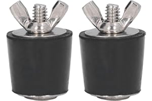 HAPIVIDA Pool Überwinterungsstopfen, 2 Stück 25 mm/1 Zoll Winterstopfen Pool Gummistopfen Pool Einlaufdüse, Gummi Winter Erweiterungsstopfen für Schwimmbad Spa Rohrleitungen Winterarmaturen