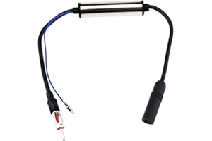 ENET Auto Inline Antenna Radio FM & AM Stereo Signal Amp Amplifier Booster Cable