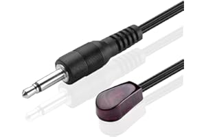 TNP Products IR Emitter Extender Extension Cable (10 Feet) - 3.5Mm Jack Infrared Red Transmitter Blaster Blink Eye Wire Cord Compatible With IR Repeater Extender System Kit Xbox One 1 IR Eye Emitter