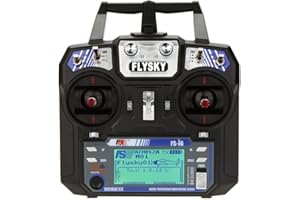 Goolsky 2A Flysky FS-i6 AFHDS 2.4GHz 6CH sistema Radio transmisor para helicóptero RC planeador con FS-iA6 receptor modo 2