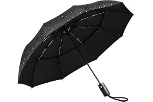 KLIM Folding Umbrella Hopfällbart paraply Kompakt, Teflon Vattentät