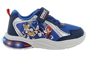 Leomil Sonic Baskets Garçon Lumineuses Chaussure Enfant, Idéal pour l'école et Les Loisirs