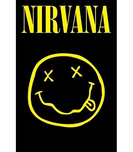 Nirvana Poster Kurt Cobain LIVE New York Coliseum 1993 : Amazon.fr