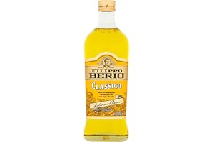 FILIPPO BERIO Classico Olive Oil, Cooking Oil & Salad Dressing, Glass Bottle, 1Ltr