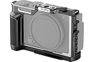 ‎SMALLRIG SMALLRIG Cage dla Panasonic LUMIX S9, Pełna Klatka ze Stopu Aluminium, z Płytką Szybkiego Montażu dla Arca-Swiss i Mocowaniem na Zimną Stopkę do Mikrofonu i Oświetlenia, z Otworami Gwintowanymi - 4515