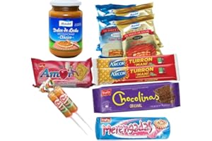 Qumir - Pack de Dulces Argentinos - Alfajores - Dulce de Leche - Chocolinas - Merengadas - Amor - Pico Dulce - Turron Arcor