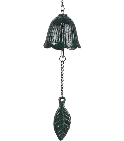 Asiatische Tempelglocke Windspiel - Handgefertigte Messingglocke Aus Thailand