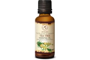 AROMATIKA TRUST THE POWER OF NATURE Tea Tree Essential Oil 30ml - Melaleuca Alternifolia - Australian - 100% Pure & Natural - Undiluted - Best Antiseptic - Great for Beauty - Diffuser - Aroma Lamp - Cosmetic - Bodycare