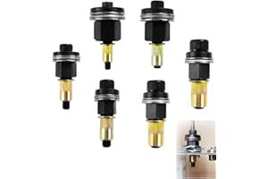 LQGTQO Zestaw 6 szczypiec do nitonakrętek, do nitonakrętek do nitonakrętek, zestaw do nitonakrętek M4, M5, M6, M8, M10, M12, do nitonakrętek ręcznych