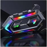 Y20 Max Motorcycle Bluetooth 5.3 Helmet Intercom 2 Person 300 Meters Matching Feature