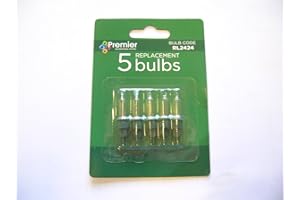 PREMIER REPLACEMENT CLEAR BULBS FOR XMAS LIGHTS/DECORATIONS RL2424