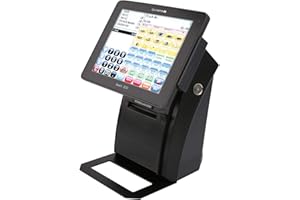 ‎OLYMPIA Olympia - Programmierbare Registrierkasse mit 3 Jahre TSE Lizenz und Android Betriebssystem in schwarz | Olympia Touch 200 Registrierkasse Kleinunternehmer | frei programmierbar