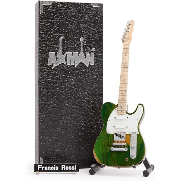 Axman Jimmy P - miniatuur gitaar replica - muziekgeschenken