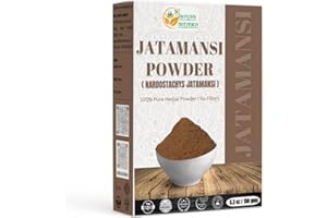 Herbs Botanica Jatamansi Root Powder Organic Nardostachys Jatamansi For Hair Growth Spikenard Stress Relief Formulation Natural Rhizome 5.3 Ounce / 150 Gms