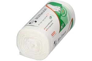 DEISS FIRST PLUS De LDPE, material 1A, 30 L, blanco, 50 unidades/rollo 36002