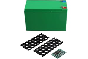 Iyalezirk 12V Lithium Battery Storage Box 18650 Batteri DIY Packs Fodral 3S40A ABS Batteriskalhållare