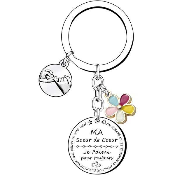 ZKIUOA Cadeau Amie Nole Meilleure Femme Porte Clef Cadeau Pour Amie Idee Cadeaux Meilleure Cadeaux Copine Amitié Pour Anniversaire Retraite Femme Homme Original