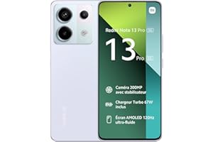 Xiaomi Redmi Note 13 Pro 5G - Teléfono móvil inteligente, 8 + 256 GB, Snapdragon 7s Gen 2, pantalla Super QPD de 6,67", cámara ultranítida de 200 Mpx, morado, versión UE