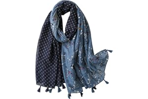 FAIRYGATE Femmes Châles Longue Énorme Foulard Elégant Poids léger Foulards Echarpes Doux Chaud Chale Etoles