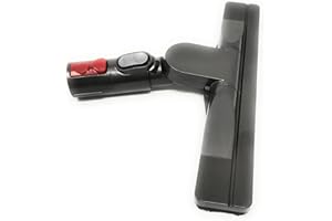 KNIWELSHOP Flexible Parkettdüse, Parkettbürste, Bürste kompatibel mit Dyson Staubsauger (mit Adapter für Big Ball, Big Ball 2, CY22 CY23)