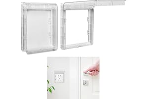 GOERPN Lot de 2 protections pour interrupteur mural - Protection transparente ultra fine pour interrupteur - Empêche les chutes accidentelles des enfants et des adultes - Sécurité domestique