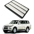 Engine Air Filter Compatible with Mitsubishi Pajero, Montero, Shogun - Replace OEM#: MR404847