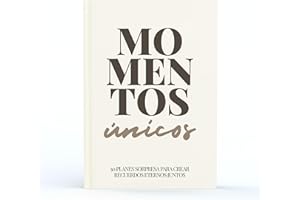 LUDIX GAMES Momentos Únicos, Libro de Retos en Pareja, 50 Planes Sorpresa en Pareja para Rascar, Juegos Parejas Citas, Regalo Original Aniversario o San Valentín, Álbum Fotos Recuerdos Novio Novia Aventuras