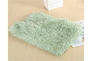 DAIHAN Pet Kitten Kunstpelz Weich und Bequem Hundedecke Katzendecke Plüschdecke,Rutschfester Flauschiges Katzenkorb Katzenbett Plüsch Kissenauflage Haustierbetten Hundematte Katzenkissen FruitGrün 100*75cm