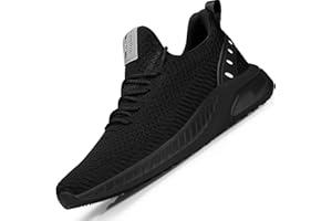 Feethit Turnschuhe Herren Laufschuhe Sportschuhe Sneaker rutschfeste Gummisohlen Leichte und Atmungsaktiv für Gehen