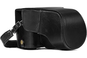 MegaGear - Custodia in pelle per fotocamera Fujifilm X-T30, X-T20, X-T10