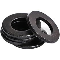 150 Rondelle Piatte Acciaio Al Carbonio - Assortimento M4 M5 M6 M8 M10 - Foto 10