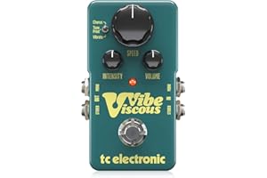 TC Electronic Viscous Vibe Awesome Vibe Pédale pour recréer le légendaire son « Shin-Ei Uni-Vibe » avec technologie TonePrint intégrée, compatible avec PC et Mac