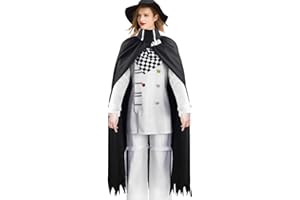 JINGHE Christmas Carnival Danganronpa Kokichi Ouma Cosplay Costume Outfit, Anime Fancy Dress Daily Casual Japanese High School Uniform Suits Full Set for Men Women