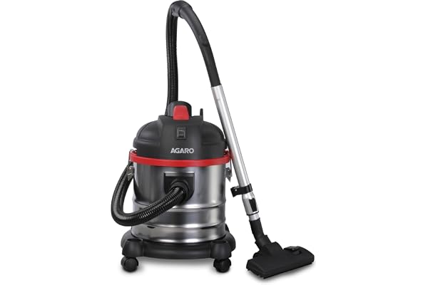 AGARO Ace Wet & Dry Vacuum Cleaner for Home, 1600 Watts, 21.5 kPa Suction Power, 21 litres Tank Capacity, for Home Use, Blowe