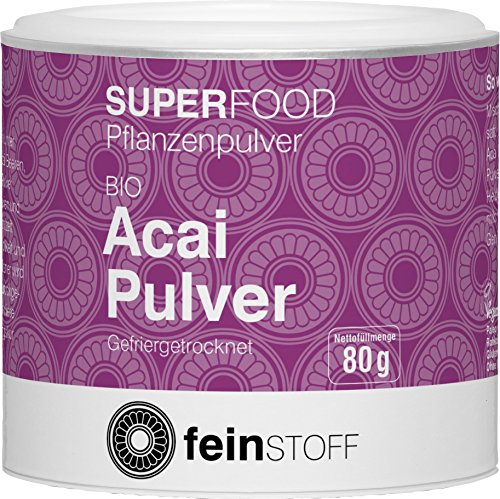 Preisvergleich Produktbild Feinstoff Bio Acai Pulver, 80 g