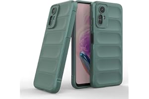 GOKEN Carcasa Funda para Xiaomi Redmi Note 12S 4G - Resistente a Impactos y Antideslizante, de TPU Silicona en un Diseño Elegante,Verde