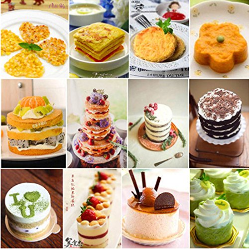 sourcingmap® 5 in 1 Edelstahl Plätzchen Kuchen Ausstechform Fondant Scherblock Form Werkzeug - 5